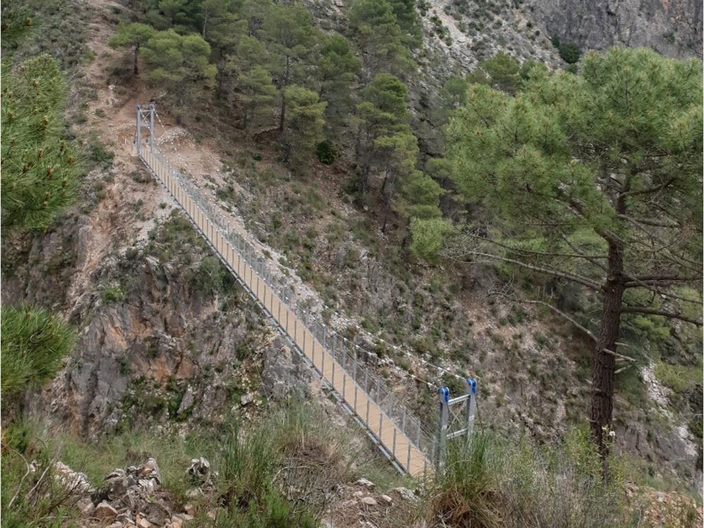 El Saltillo wandelen, natuur en een adembenemende hangbrug